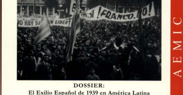 Año 2008, Número 9. Dossier: El exilio español de 1939 en América Latina